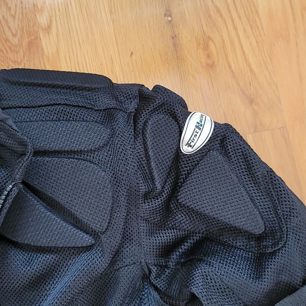 First Racing Motorcycle Jacket, Black, Size Large - Picture 4 of 11